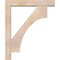 Ekena Millwork Westlake Block Smooth Bracket w/ Offset Brace, Douglas Fir, 5 1/2"W x 30"D x 36"H BKT0604X30X36WTL05SDF - alternate 2